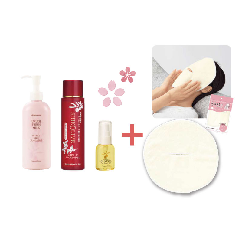 春のケアセット ケアセット 日本オリーブオンラインショップ